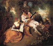The scale of love Jean-Antoine Watteau